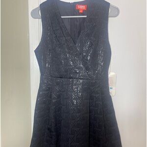 KIRNA ZABETE Little Black Fit & Flare Dress Party Holiday NWT Size 6